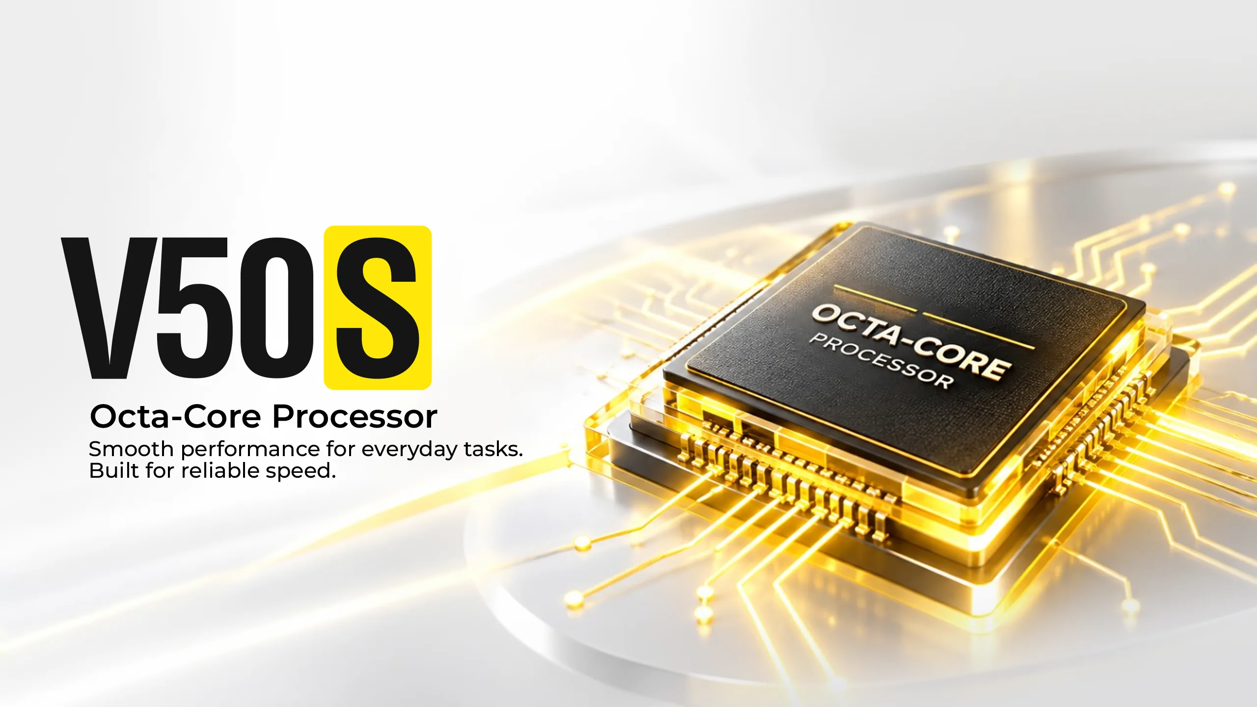 Villaon V50s octa-core processor for smooth everyday performance